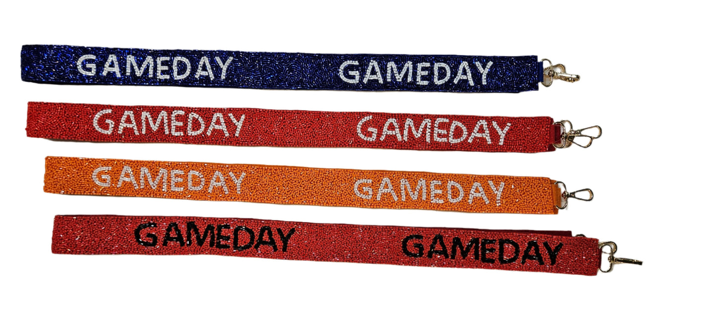 GAMEDAY Seed Bead Bag Strap