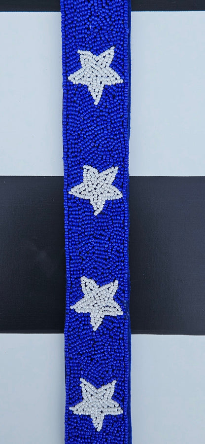 Blue Stars Bling Bag Strap (Copy)