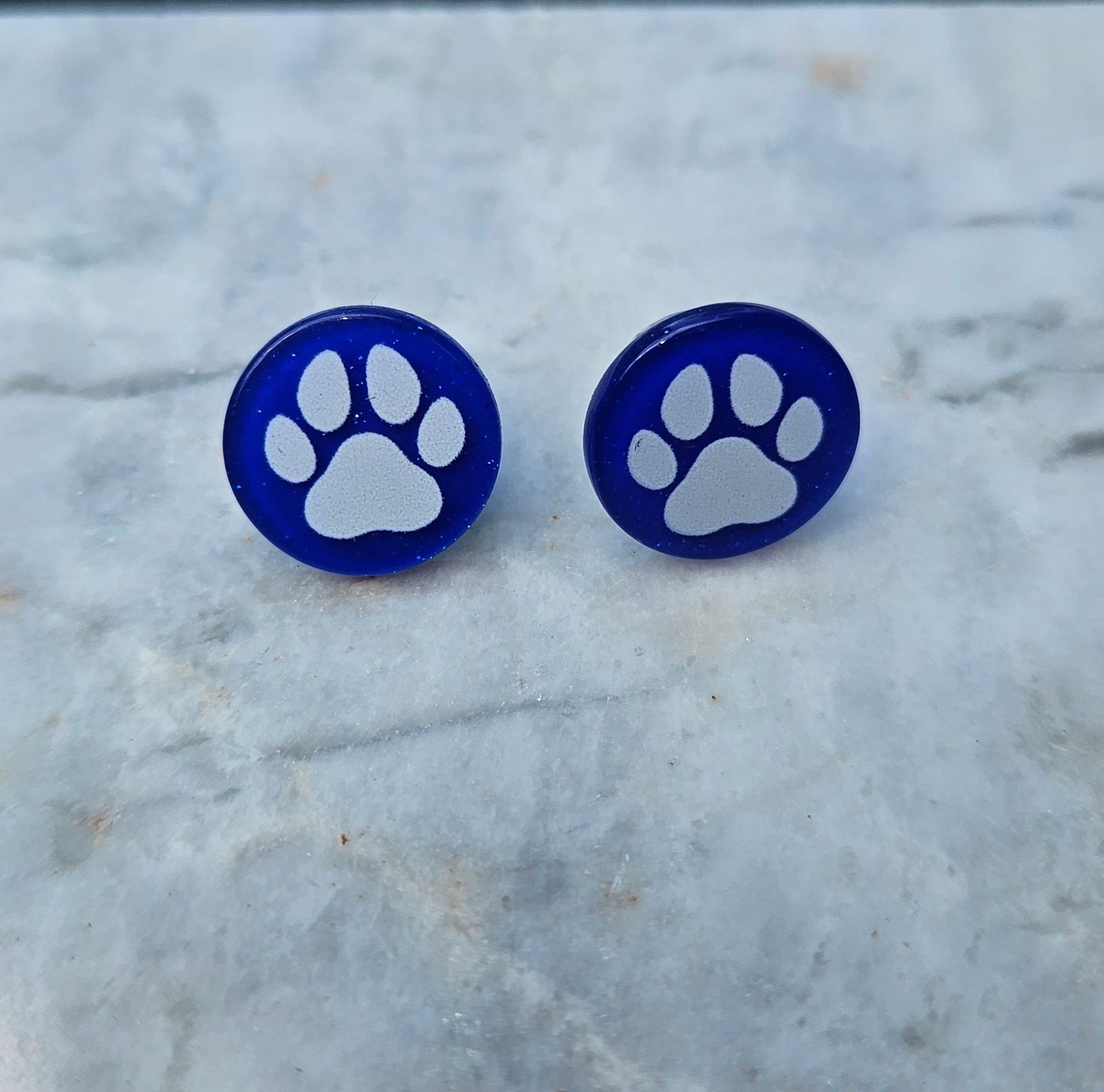 Two Way PAW Earrings