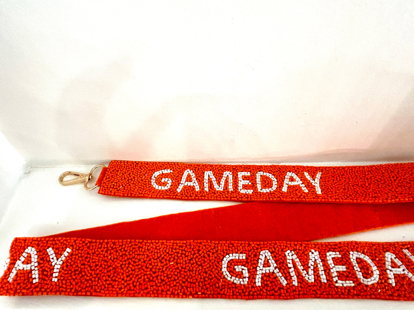 GAMEDAY Seed Bead Bag Strap