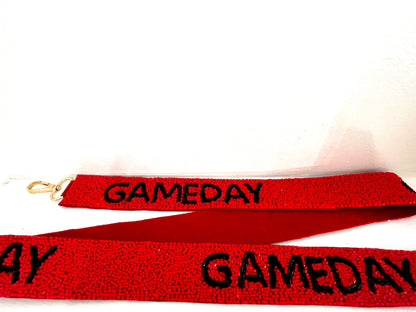 GAMEDAY Seed Bead Bag Strap