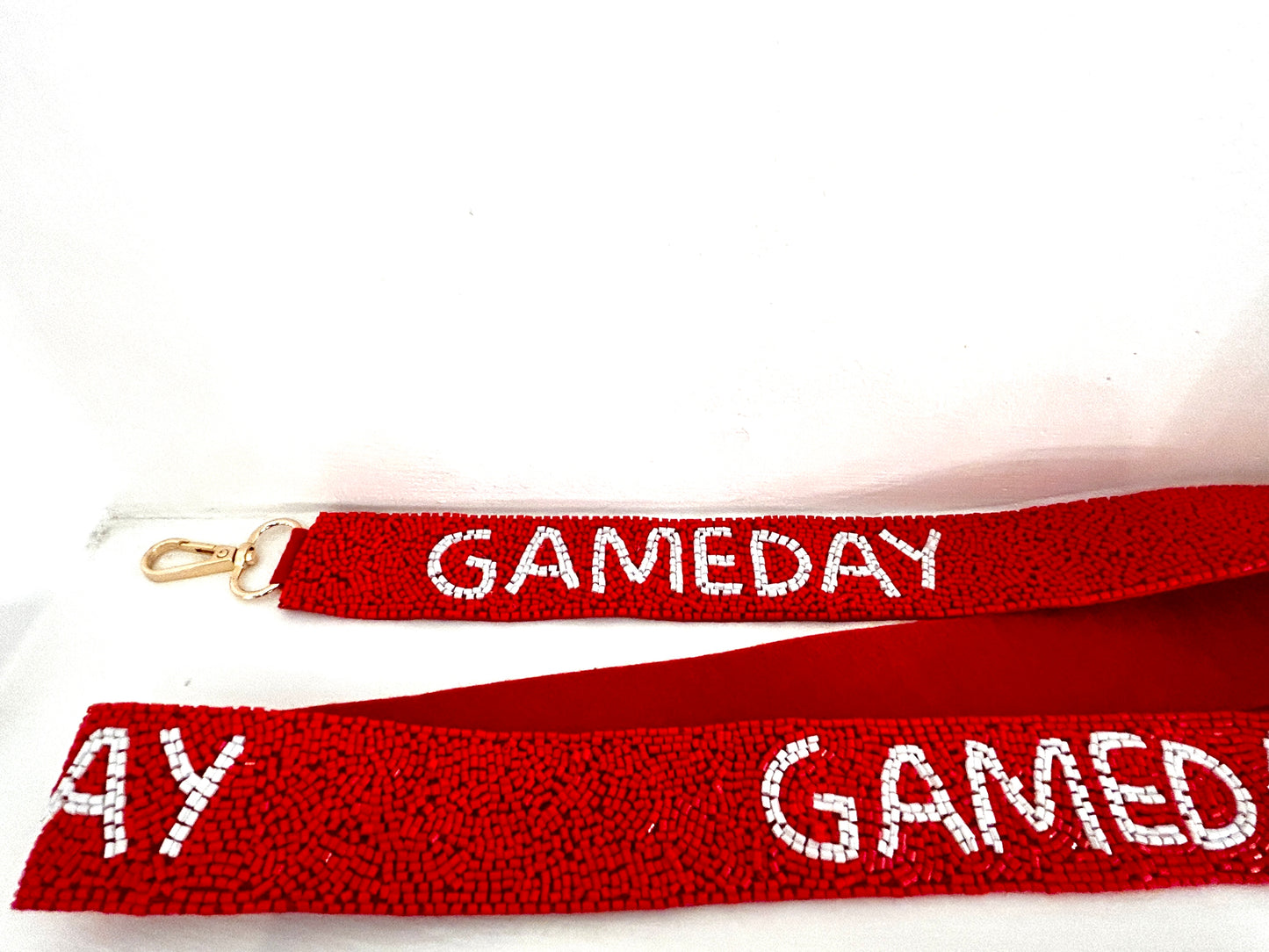 GAMEDAY Seed Bead Bag Strap