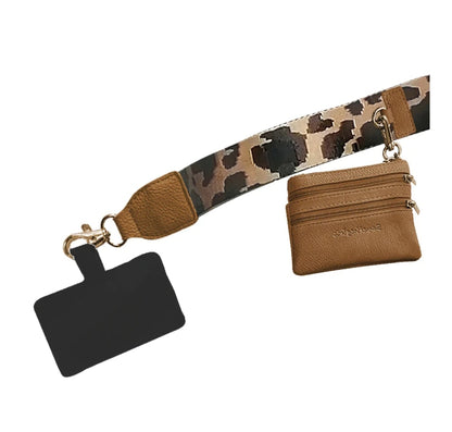 Clip & Go Leopard Strap with Pouch