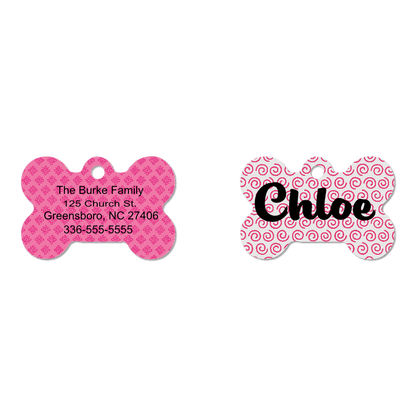 Bone Pet Tag
