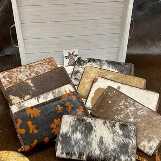 Dorothy Full Hair Zip Wallet